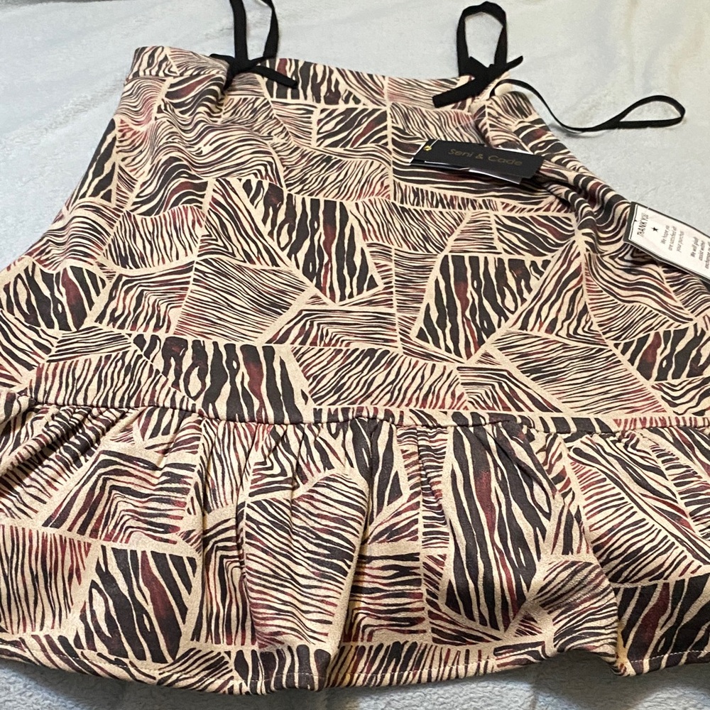 Joy & Code Zebra Print tunic - Picture 2 of 12